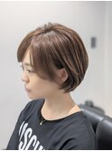 イメチェンヘアスタイル×ジェシカライツ×ミルクティーカラー