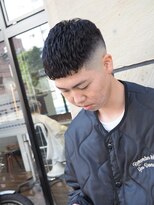 タフ バーバーショップ(TOUGH BARBER SHOP) 濡れパン クロップ  アイロンパーマ