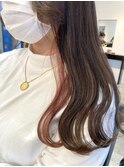 Hona hair ☆ ピンク×ダークグレージュ