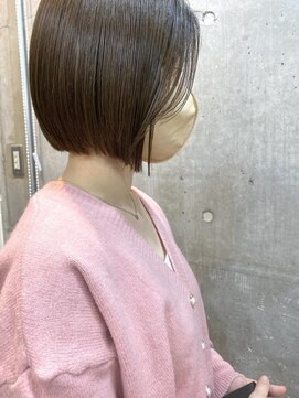 イリー 代官山(ILY) ボブ/ショート/ショコラベージュ/大人綺麗ボブ/30代40代50代60代