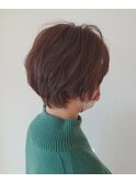 ふんわりショートヘア