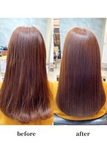 ボルジェ(Bolge)&nbsp;地毛のような手触り柔かい縮毛矯正！巻いたりもできます☆