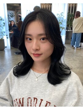 ローバー(ROAVER) ROAVER 山下美穂　韓国ヘア　ダブルカラー　シールエクステ