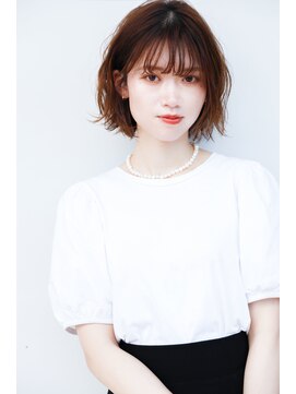 マッシュアンドマッシュアヴェダ ららぽーと福岡店(mash&mash AVEDA) 大人可愛い30代40代50代ショートボブ福岡博多