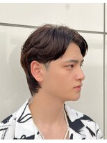 アカ(ACA)&nbsp;ツイストスパイラルパーマメンズカットメンズショート札幌大通