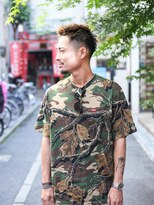 クラスコウベ 三宮店(Krass kobe) MANS’HAIR 束感ショート ハイライト 2