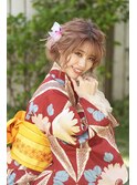 ふんわりシニヨン☆