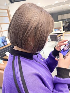 アーサス ヘアー デザイン 鎌ヶ谷駅前店(Ursus hair Design by HEADLIGHT) ミルクティーボブ♪