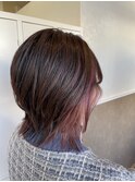 インナーカラー×ピンク【TELA HAIR 南流山】