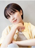ショートボブ/丸みショート /ハンサムショート/マッシュショート