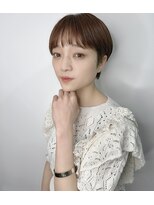 ウィローズ(WILLOW'S)&nbsp;大人可愛い20代30代40代黒髪前下がりショートボブ丸みショート◎