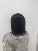  【CIEL 佐藤】くびれボブ　ブルーブラック