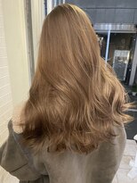 ヘアカロン 熊本本店(Hair CALON)&nbsp;ミルクティーベージュブリーチ韓国