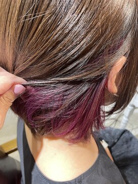 ルピドルジュ(le.pidorge) キュートなインナーカラー