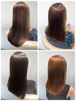 美容室フルール&nbsp;20代30代40代髪質改善酸熱トリートメント艶感ストレート