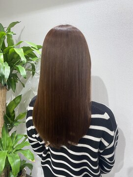 ブリーチなしワンカラー◎ウォームベージュ