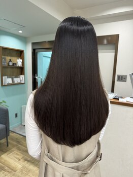 テック(TeCQ)の写真/ダメージを最小限に抑え施術してくれるので、誰もが振り返る程の美髪に☆ワンランク上の仕上がりに感動◎