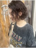 Bambi ショート　ボブ　パーマ