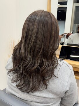 クラップス オル 金沢八景(CLAPS Ore) ミルクティーベージュダブルカラーケアブリーチグレージュ40代