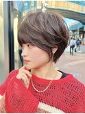 前髪カタログ/イメチェンスタイル／ウェーブパーマ/こなれミディ
