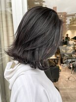 ディーバ 銀座(D.I.E.V.A)&nbsp;30代40代50代大人艶髪外ハネボブ髪質改善暗髪アッシュグレージュ