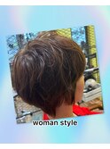 大人女子ショートスタイル