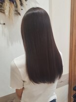 フゥカ 類家店(fuka)&nbsp;青森 八戸 縮毛矯正×ロングヘア 10代 20代 30代