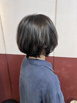 ルーファス 恵比寿 渋谷(Ruufus) 大人丸みショートボブ2506
