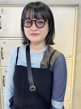 レス 伏見(LESS) ばっさりボブスタイル