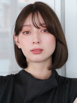 ガーデンヨコハマエスト(GARDEN YOKOHAMA est)&nbsp;くびれヘア　縮毛矯正　ストレート　ボブ　ミディアム　前髪