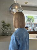 ベージュボブ