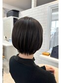 【Hairate本川越】襟足スッキリショートボブ