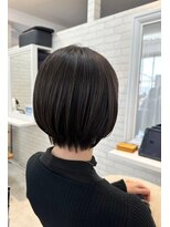 ハイレート ウニクス川越店(Hairate)&nbsp;【Hairate本川越】襟足スッキリショートボブ