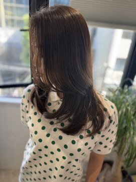 レヴリー(reverie) 海外レイヤーブリーチなしカラーダブルカラー20代30代心斎橋