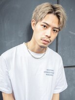 エイト メン 那覇新都心店(EIGHT MEN)&nbsp;メンズ/センターパート/ショート/ブリーチ