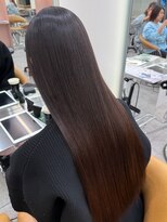 ロンドリゼル 札幌(Lond RiseL)&nbsp;ダークアッシュ/似合わせカット/ミディアムレイヤーカット