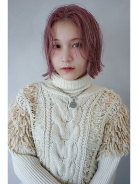 ロッジアート(Lodge art) pink beige × bob