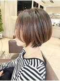 大人女子に愛されショートボブ