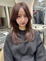 ロンドネートゥル 新潟(Lond naitre)&nbsp;ダークアッシュ/似合わせカット/レイヤーカット(新潟/万代）