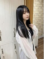 ヘアサロン ミロ(Hair Salon MIRO)&nbsp;黒髪×シースルーバング×髪質改善