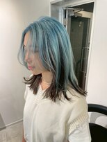  fit stand 千葉/ショートボブ/カット/パーマ/ダブルカラー/トリートメント/縮毛矯正&nbsp;イメチェン/ピンクベージュ/アンブレラカラー[千葉]