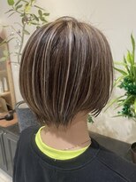 リー 梅田(Lee)&nbsp;hana/ハイライト/コントラストハイライト/メッシュ/デザイン