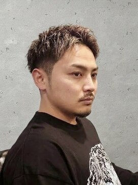 ワンワンオー バーバーショップ 長浜店(@110 BARBER SHOP) スパイキーメッシュ