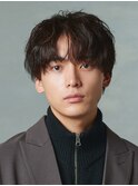 マッシュヘア/黒髪/メンズカット/men's/フェザーパーマ