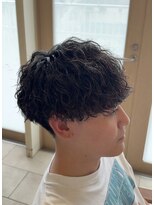 アピッシュココ(apish coco)&nbsp;無造作波巻きスパイラルパーマ