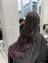アライブ ハラジュク(ALIVE harajuku) ブリーチインナーバレイヤージュグラデーションカラー夕貴