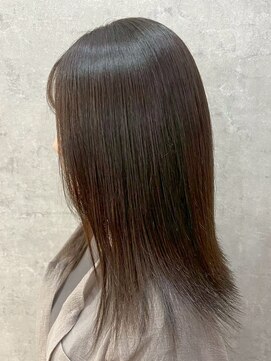テトテ 三宮店(Tetote) 【tetote三宮/米林】髪質改善/黒髪ストレート