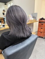 ブランチ シカ(branch.cica) ※透明感 パープル×グレー