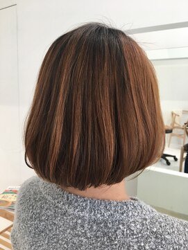 リラックスヘアーサロン ワッカ(Relax Hair Salon WAKKA) どんな見え方もできるボブ