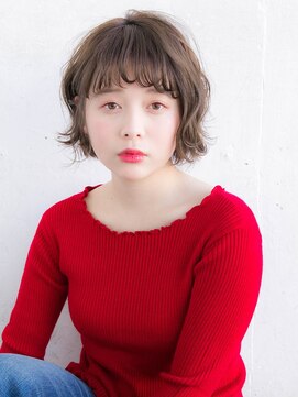 ルティア(Lutia) エアリーショート ダブルカラー